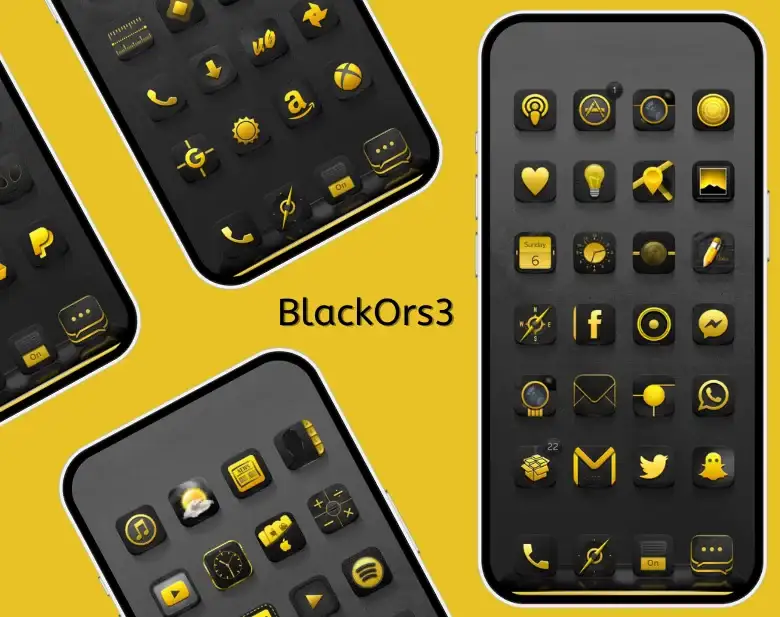 BlackOrs3 Cydia theme