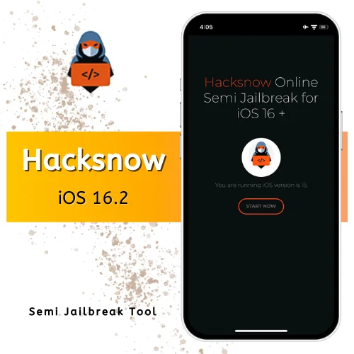 Hacksnow Online Semi Jailbreak Tool for iOS 16.2