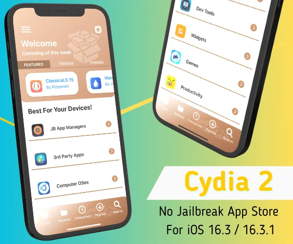 Cydia 2 No Jailbreak App Store 