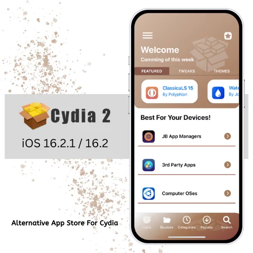 Cydia 2 (Lite) - Package Manager for iOS 16.2
