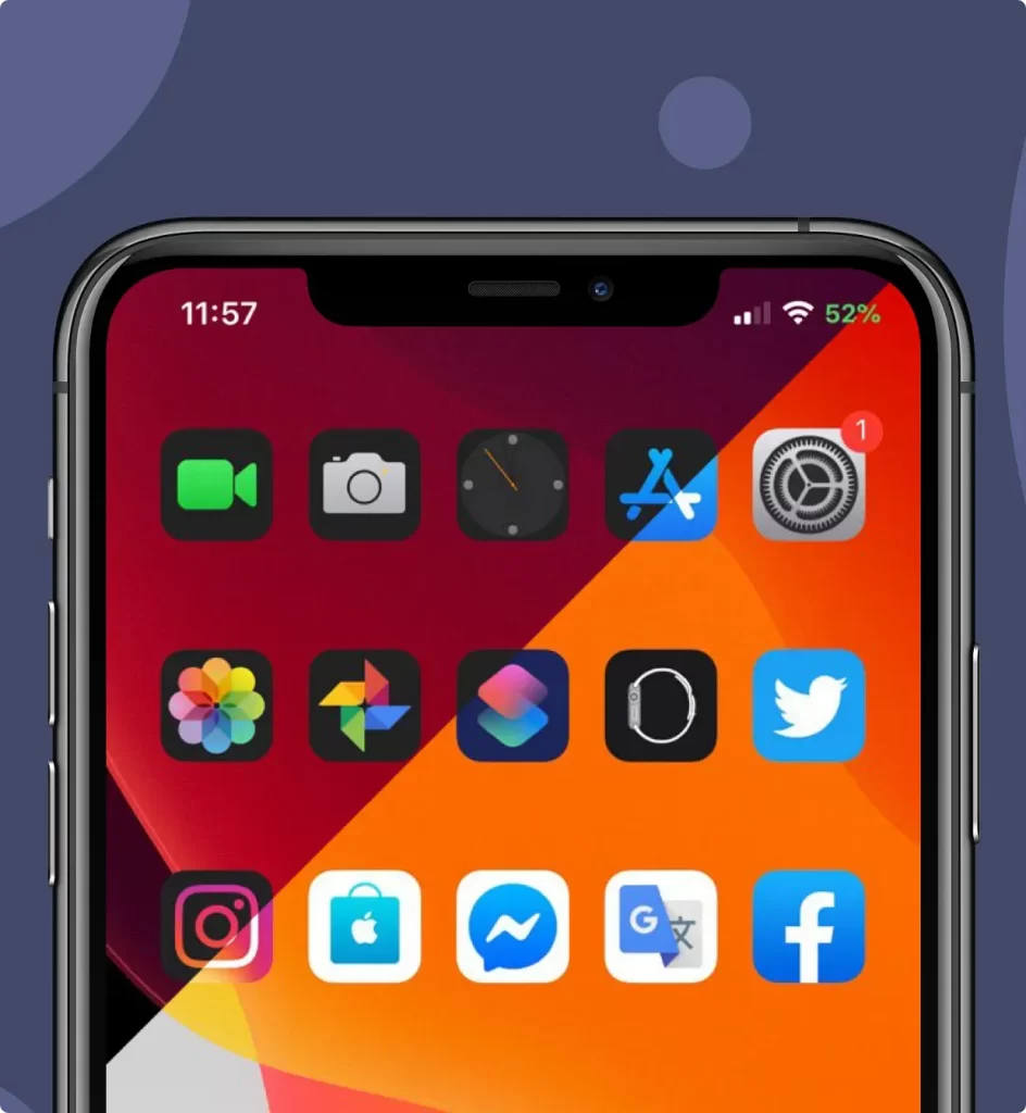 Darker Plus Theme for iOS