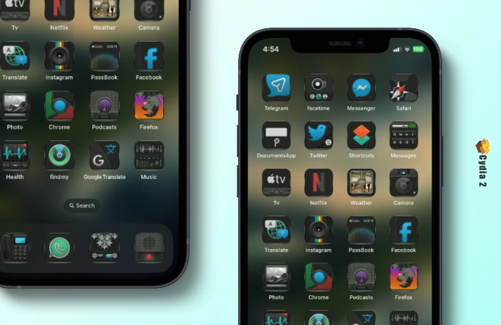3leven theme for iOS 17.2