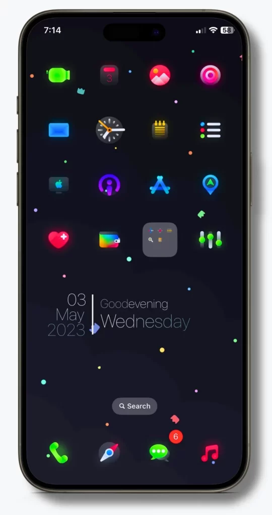 Lecent theme for iOS