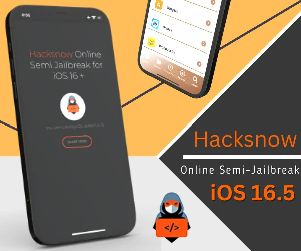 Hacksnow sem-jailbrak tool for iOS iOS 16.5.1 / 16.5