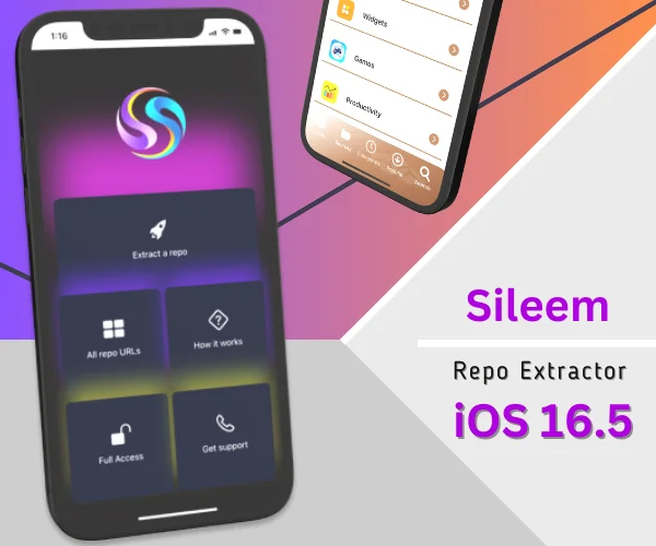 Sileem repo extractor for iOS iOS 16.5.1 / 16.5