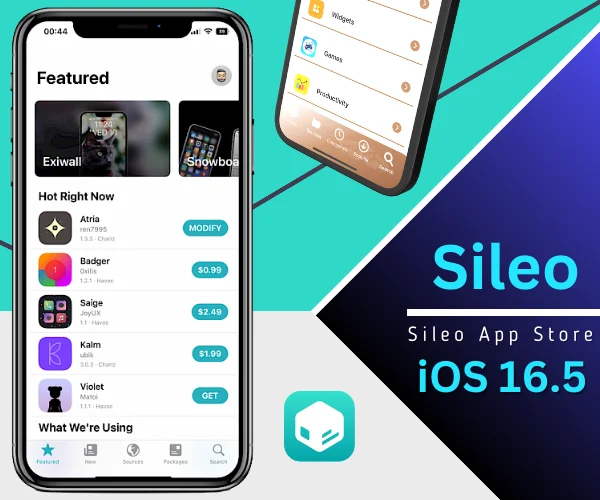 Sileo package manager for iOS iOS 16.5.1 / 16.5