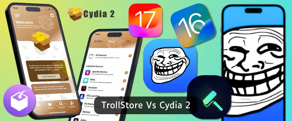 Cydia 2 or Trollstore2 - What is the best?