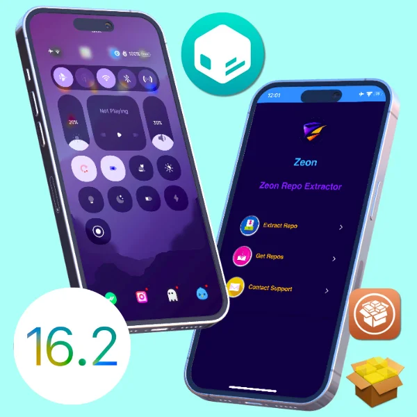 Zeon Repo Extractor for iOS 16.2