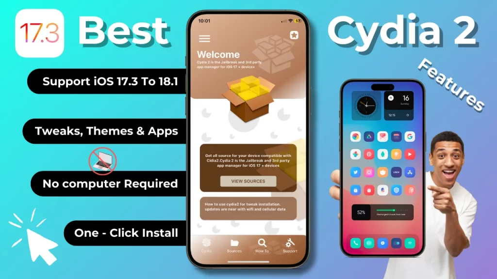 cydia 2 iOS 17.3 features