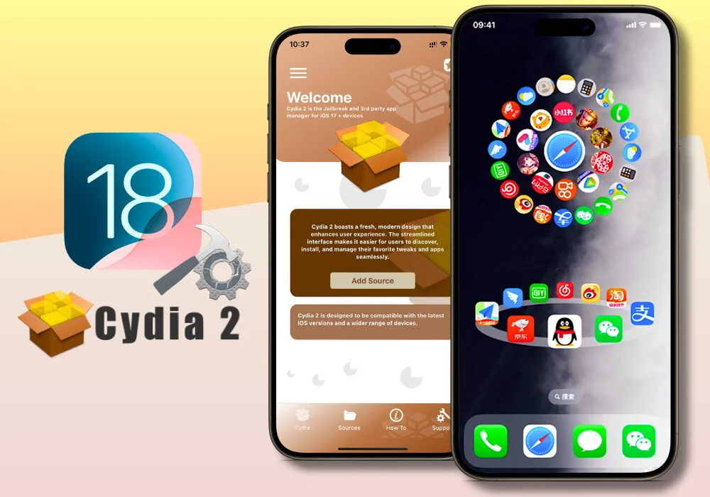 Cydia 2 online app manager for iOS 18/18.1