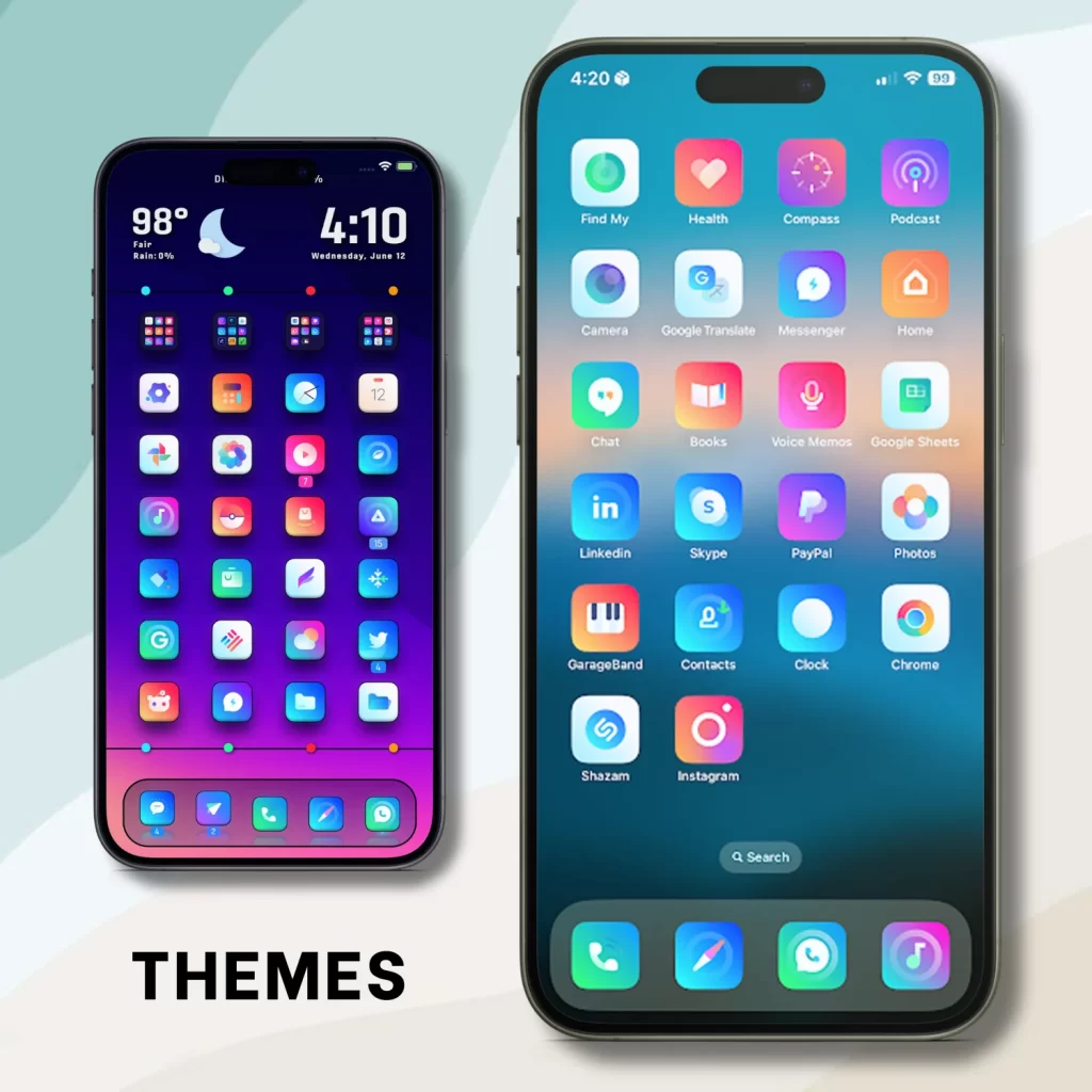 Cydia 2 themes for iOS