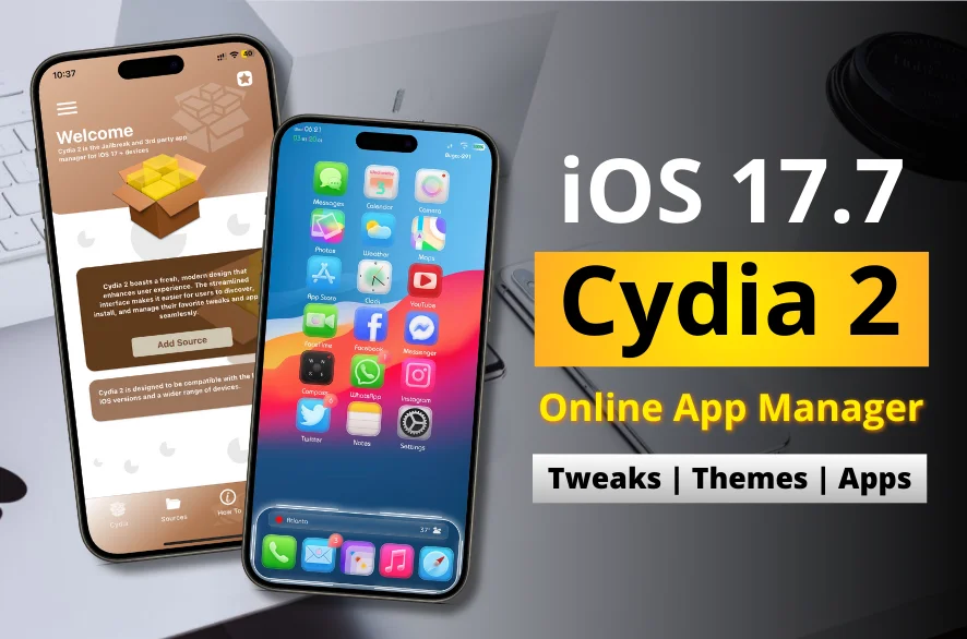 Cydia 2 for iOS 17.7 & Higher 