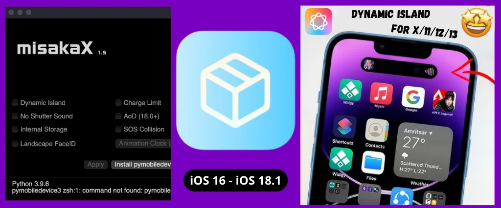MisakaX / Misaka Tweak Manager for iOS 16 to iOS 18.1