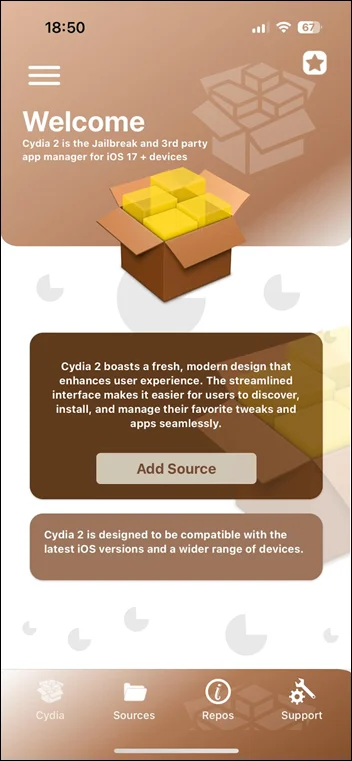 Cydia 2 Home 