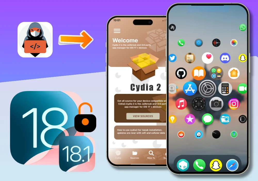 Online version of Cydia for iOS 18 and iOS 18.1