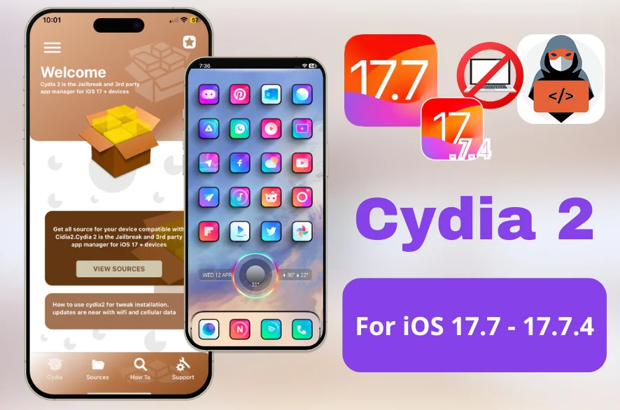 Cydia for iOS 17.7 to 17.7.4