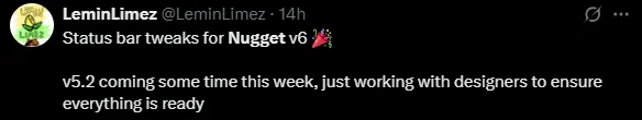 Nugget V6 status