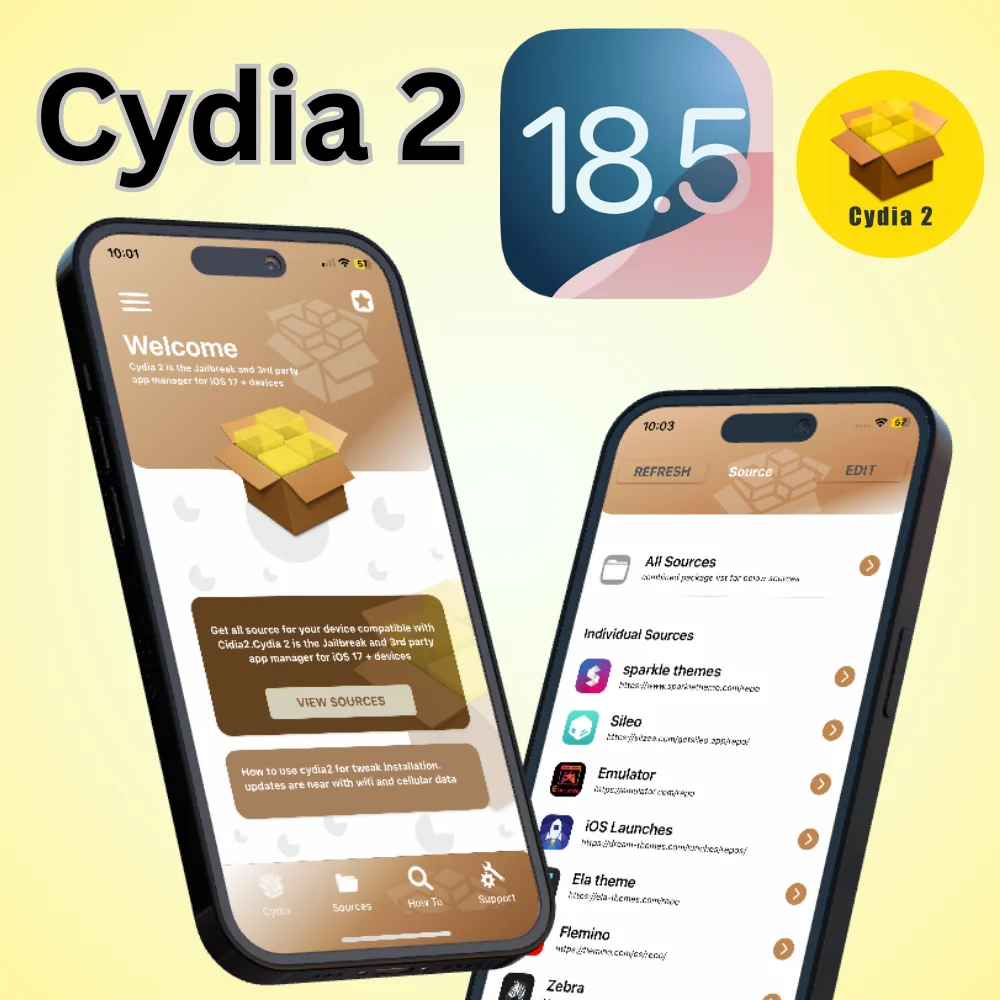 Cydia 2 for iOS 18.5 & iPadOS 18.5