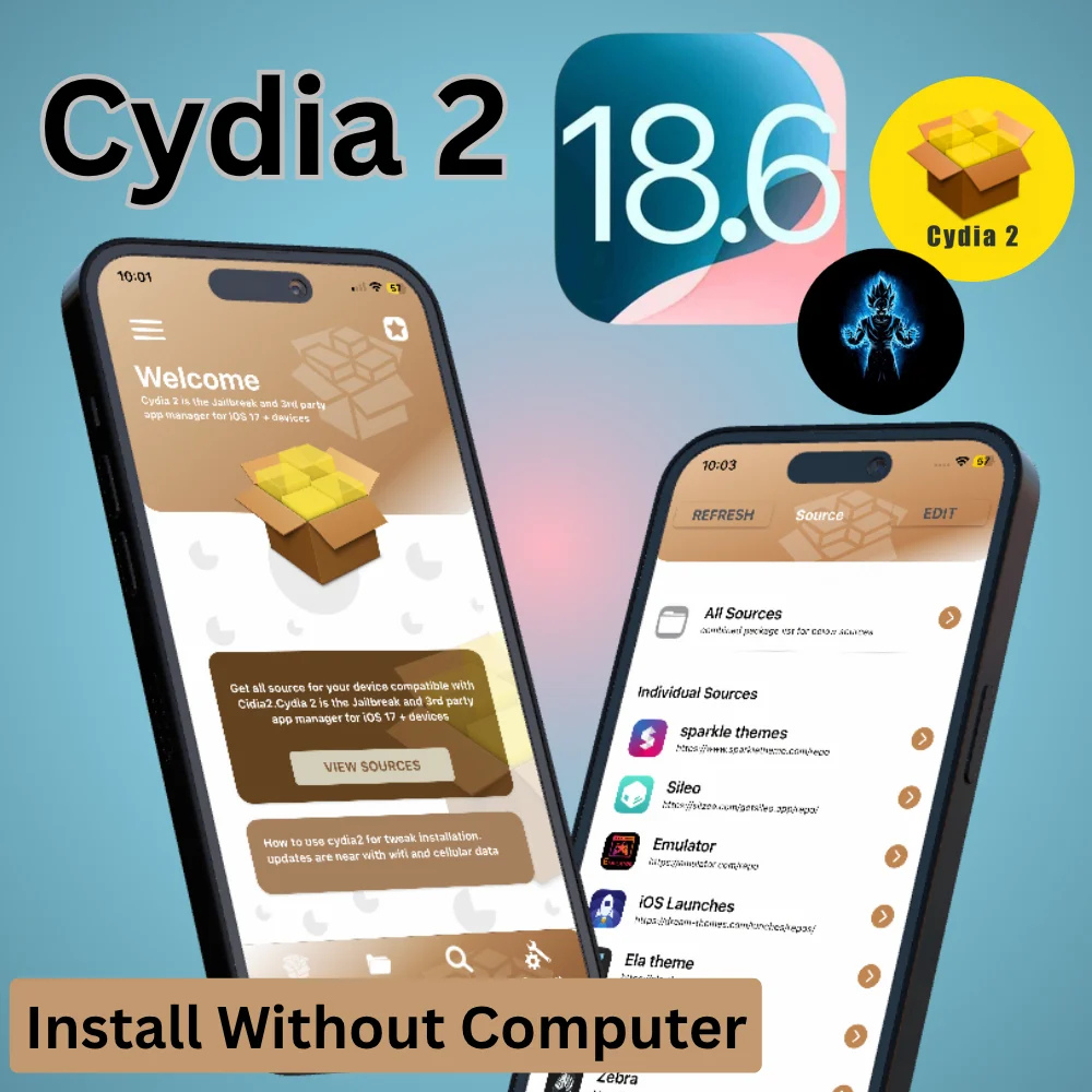 Install Cydia 2 for iOS 18.6 & iPadOS 18.6 - No Jailbreak required