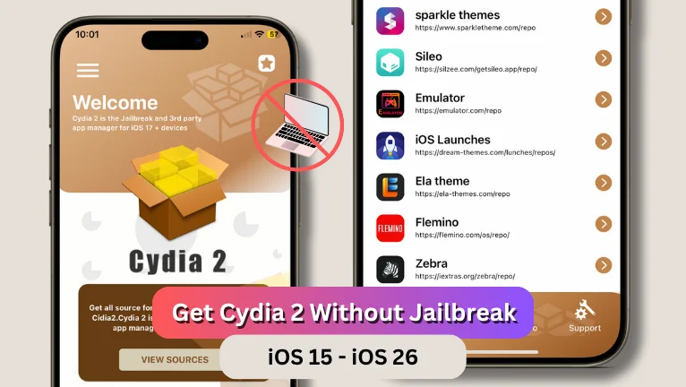 How to get Cydia 2 without Jailbreak (iOS 15 - iOS 26)