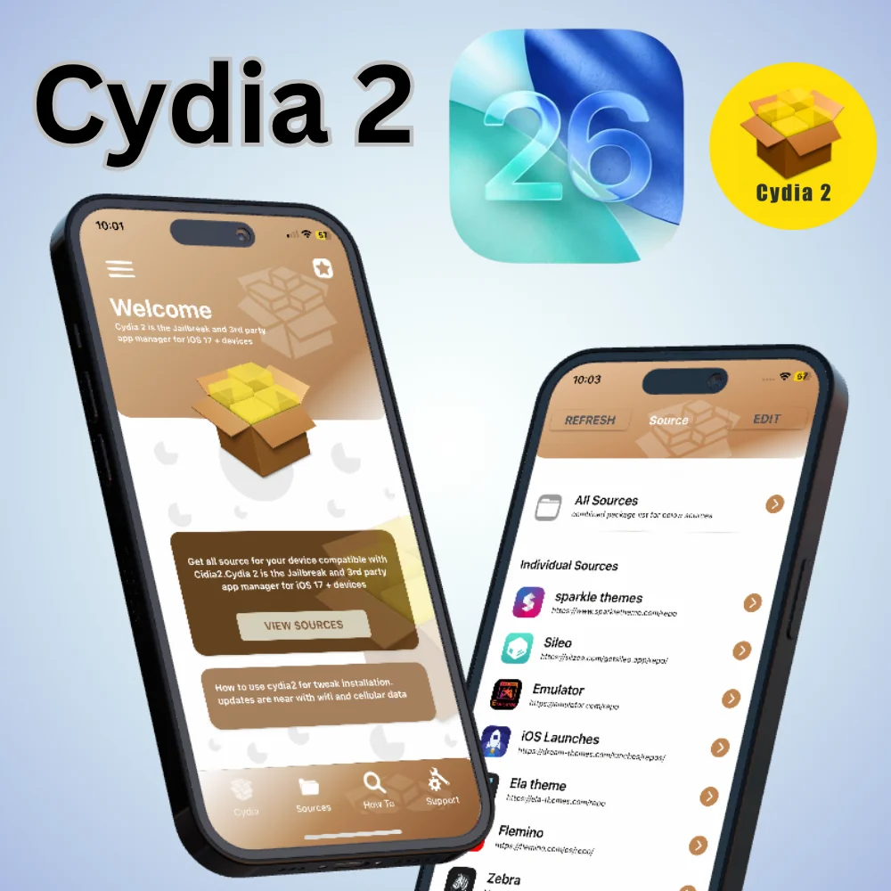 Cydia 2 for iOS 26 & iPadOS 26